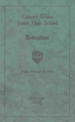 CWJHS Dedication :: February 14, 1930